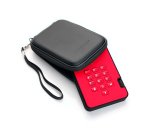iStorage diskAshur2 256-bit 512GB USB 3.2 secure encrypted solid-state drive - Red IS-DA2-256-SSD-512-R