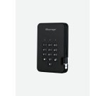 iStorage diskAshur2 256-bit 1TB USB 3.2 secure encrypted solid-state drive - Black IS-DA2-256-SSD-1TB-B