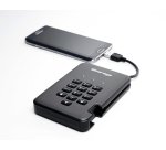 iStorage diskAshur PRO2 256-bit 1TB USB 3.2 secure encrypted hard drive IS-DAP2-256-1000-C-G