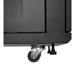 StarTech.com 4-Post 12U Server Rack Cabinet, Lockable 19" Data Rack Cabinet for Computer / AV / IT Equipment, Office / Home Network Rack with Casters & Adjustable Mounting Rails