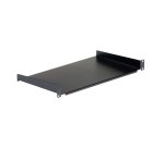 StarTech.com Étagère fixe 1U pour Montage en Rack de Serveur - Plateau Universel en Acier de 25,4cm de Profondeur pour Rack d'Équipement Audiovisuel/Réseau 19" - Capacité de Poids 20kg, Noir