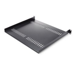 StarTech.com Étagère pour Rack de Serveur 1U - Plateau Cantilever Universel Ventilé pour Rack et Armoire d'Équipement Réseau 19" - Acier Haute Résistance - Capacité de Poids 20kg - Étagère de 40,6cm de Profondeur