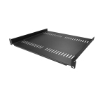 StarTech.com Étagère pour Rack de Serveur 1U - Plateau Cantilever Universel Ventilé pour Rack et Armoire d'Équipement Réseau 19" - Acier Haute Résistance - Capacité de Poids 20kg - Étagère de 40,6cm de Profondeur