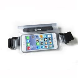 Celly SPLASHBELTWH mobile phone case 14.5 cm (5.7") Waistband case White