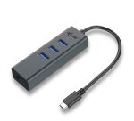 i-tec Metal USB-C HUB 3 Port + Gigabit Ethernet Adapter