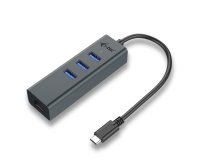 i-tec Metal USB-C HUB 3 Port + Gigabit Ethernet Adapter