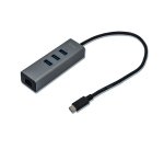 i-tec Metal USB-C HUB 3 Port + Gigabit Ethernet Adapter
