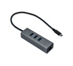 i-tec Metal USB-C HUB 3 Port + Gigabit Ethernet Adapter