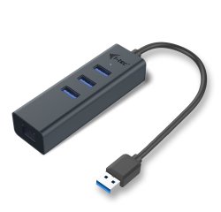 i-tec Metal U3METALG3HUB hub di interfaccia USB 3.2 Gen 1 (3.1 Gen 1) Type-A 5000 Mbit/s Grigio