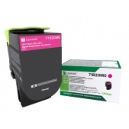 Lexmark 71B20M0 cartucho de tóner Original Magenta 1 pieza(s)