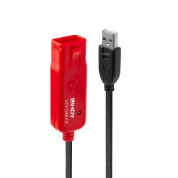 Lindy 42782 câble USB USB 2.0 12 m USB A Noir