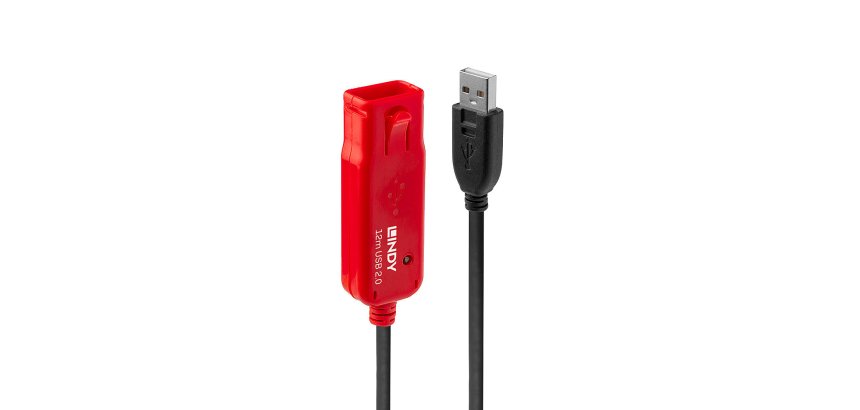 Lindy 12m USB 2.0 Active Extension Pro