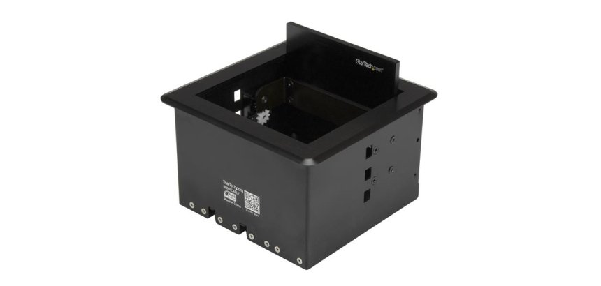 StarTech.com Caja de Gestión de Cableado para Mesas de Conferencia - de Sobremesa - Caja de Conectividad