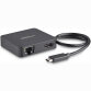 StarTech.com USB-C Multiport Adapter - Tragbares USB-C 4k HDMI Minidock - Gigabit Ethernet, USB 3.0 Hub (1x USB-A, 1x USB-C) - USB Typ-C Multiport Adapter - Thunderbolt 3 kompatibel