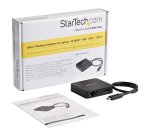 Adaptador Multipuertos USB Tipo C para Ordenador Portátil - Docking Station USB-C con Red HDMI 4K y USB-A