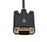 StarTech.com Adaptateur USB vers Série de 2 Ports de 4m, Vis/Écrous DB9 Interchangeables, COM Rétention, Câble Convertisseur USB-A vers DB9 RS232, FTDI, Protection ESD Niveau 4, Windows/macOS/ChromeOS/Linux