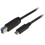 StarTech.com USB315CB2M USB cable 2 m USB 3.2 Gen 1 (3.1 Gen 1) USB C USB B Black