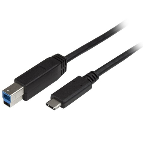 StarTech.com USB315CB2M USB-kabel USB 3.2 Gen 1 (3.1 Gen 1) 2 m USB C USB B Zwart