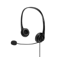 Lindy 42870 auricular y casco Auriculares Alámbrico Diadema Llamadas/Música USB tipo A Negro