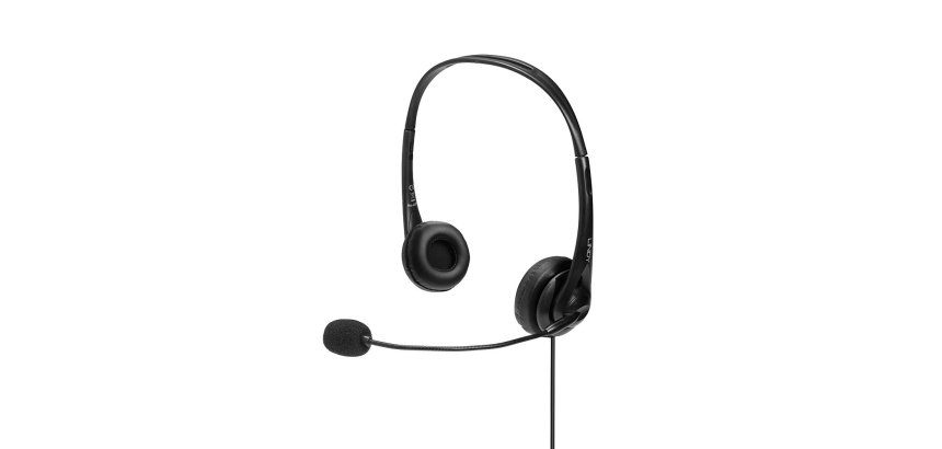 Lindy 42870 auricular y casco Auriculares Alámbrico Diadema Llamadas/Música USB tipo A Negro