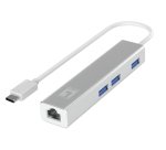 LevelOne Gigabit USB-C Network Adapter with USB Hub