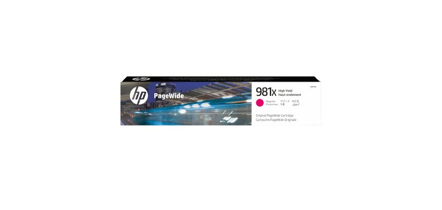 HP 981X cartouche PageWide Magenta grande capacité authentique