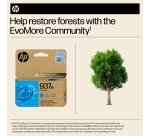 HP 937e EvoMore Cyan Original Ink Cartridge