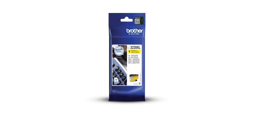 Brother LC-3239XLY cartuccia d'inchiostro 1 pz Originale Resa elevata (XL) Giallo