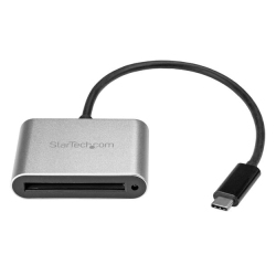 StarTech.com Lector Grabador USB 3.0 USB-C Tipo C de Tarjetas de Memoria Flash Cfast Alimentado por USB