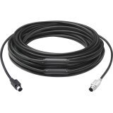 Logitech GROUP 15m Extender Cable câble PS/2 6-p Mini-DIN Noir