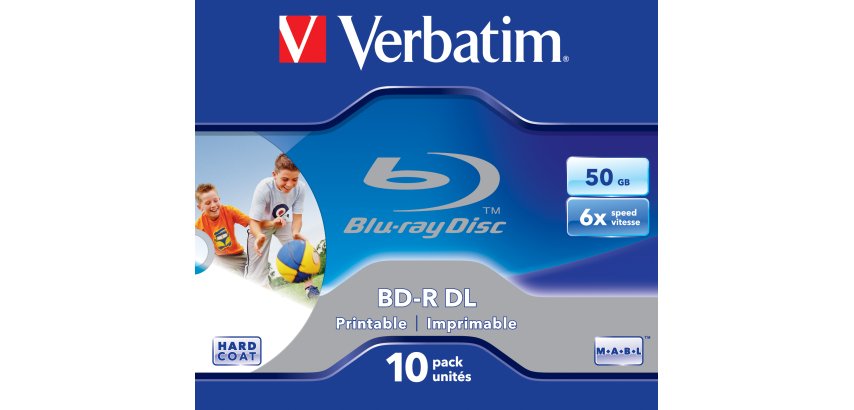 Verbatim 43736 disque vierge Blu-Ray BD-R 50 Go 10 pièce(s)