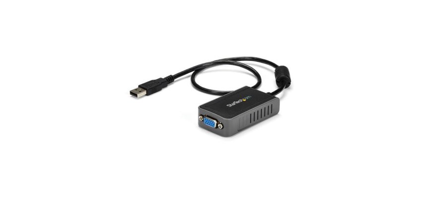 StarTech.com Adaptateur vidéo USB 2.0 vers VGA - Carte graphique externe - M/F - 1440x900