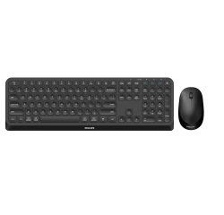 Philips 4000 series SPT6407B/19 clavier Souris incluse Universel RF sans fil + Bluetooth AZERTY Français Noir