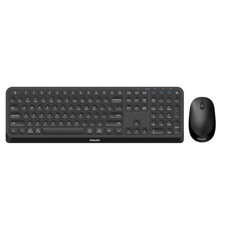 Philips 4000 series SPT6407B/19 clavier Souris incluse Universel RF sans fil + Bluetooth AZERTY Français Noir