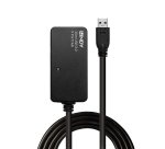 Lindy 43159 hub di interfaccia USB 3.2 Gen 1 (3.1 Gen 1) Type-A 5000 Mbit/s Nero