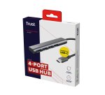 Trust Halyx USB 3.2 Gen 1 (3.1 Gen 1) Type-A 5 Mbit/s Gris