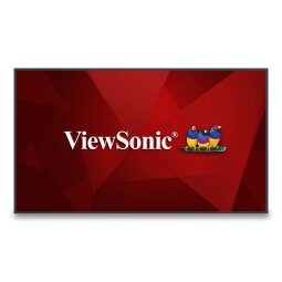 Viewsonic CDE5530 affichage de messages Écran plat de signalisation numérique 139,7 cm (55") LCD 450 cd/m² 4K Ultra HD Noir Intégré dans le processeur Android 11 24/7