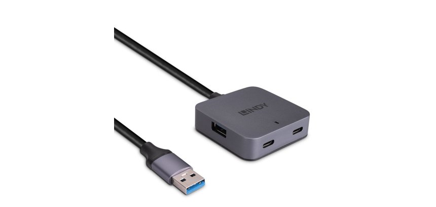 Lindy Hub USB 3.0 5m, 4 ports