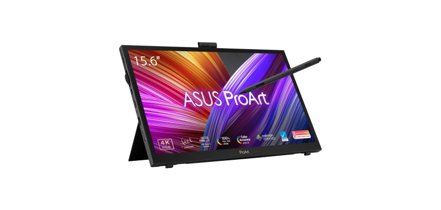 ASUS ProArt PA169CDV computer monitor 39.6 cm (15.6") 3840 x 2160 pixels 4K Ultra HD LCD Touchscreen Black