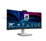 Philips 6000 series 34B2U6603CH/00 écran plat de PC 86,4 cm (34") 3440 x 1440 pixels Wide Quad HD LCD Gris