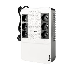 Legrand Keor ASI MULTIPLUG 600 GR gruppo di continuità (UPS) A linea interattiva 0,6 kVA 360 W 6 presa(e) AC