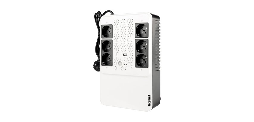 Legrand Keor ASI MULTIPLUG 600 GR gruppo di continuità (UPS) A linea interattiva 0,6 kVA 360 W 6 presa(e) AC