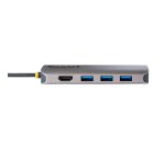 StarTech.com USB C Multiport Adapter, 4K 60Hz HDMI Anschluss, 5Gbit/s USB-A Hub, USB C auf HDMI,  100W PD, GbE, SD/MicroSD, 30cm Kabel, Reiseadapter, Thunderbolt 3 Dockingstation (115B-USBC-MULTIPORT) - Dockingstation - USB-C / Thunderbolt 3 / Thunderbolt 4 - HDMI - GigE