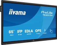 iiyama TE6515A-B1AG Écran d'affichage dynamique Écran plat interactif 163,8 cm (64.5") Wifi 550 cd/m² 4K Ultra HD Noir Écran tactile Intégré dans le processeur Android