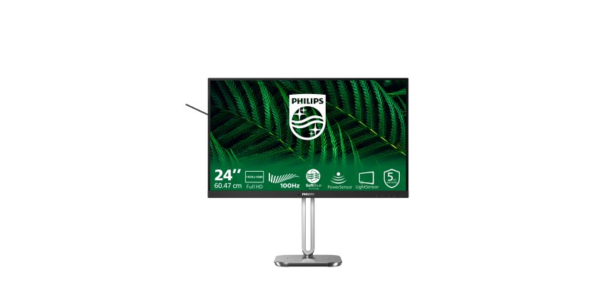 Philips 5000 series 24B2G5200/00 écran plat de PC 60,5 cm (23.8") 1920 x 1080 pixels Full HD LCD Anthracite