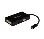 StarTech.com USB-C Multiport Adapter - 3-in-1 USB-C auf HDMI, DVI oder VGA
