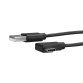 StarTech.com Câble de Charge USB-A vers USB-C de 1m, Coudé à Droite, Charge et Synchronisation, 3A, USB 2.0 - Cordon de Charge USB