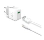 Celly TCUSBLIGHT cargador de dispositivo móvil Universal Blanco Corriente alterna Interior