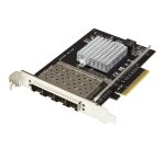 StarTech.com Carte réseau PCI Express pour serveur à 4 ports SFP+ 10 Gigabit Ethernet - Chipset Intel XL710