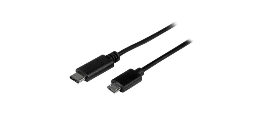 StarTech.com 50cm USB-C naar Micro USB-B Kabel, USB 2.0, Type C naar Micro-B Data Transfer Kabel